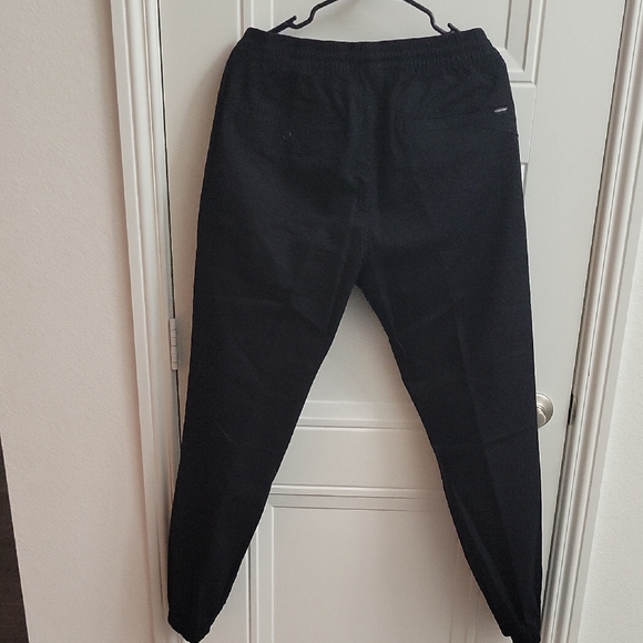 Volcom Black Jogger Pants with Drawstring - Picture 4 of 5